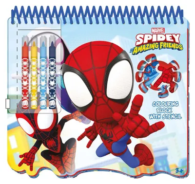 Produktbild von Spidey Schablonen-Zeichenblock