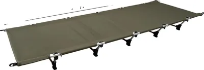 Obrázok produktu pre Kempingová posteľ, prenosná a skladateľná, vysoká nosnosť, zelená