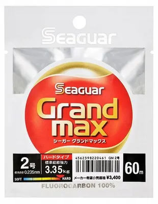 Produktbild von Seaguar GrandMax FX Fluorocarbon-Schnur 0.467mm 22.7lb 60m