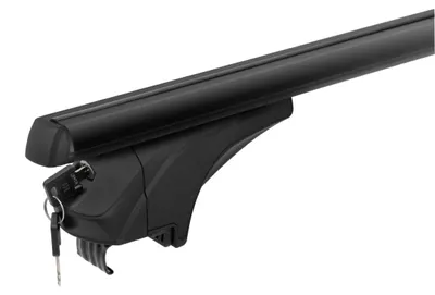 Produktbild von Menabo Ariem Black XL | Dachträger BMW - X1 (F48) 2015-2019 - Aluminium - Länge 135 cm - Tragkraft 75 kg - 2er-Pack