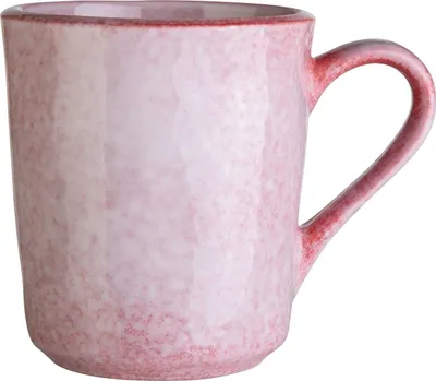 Produktbild von Kaffeetasse - Rosa - Steingut - lasiert