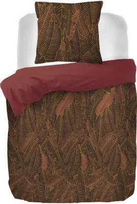 Produktbild von Kayori Satin-Bettwäsche Seicho Farbe Gold Größe 155x220+80x80cm
