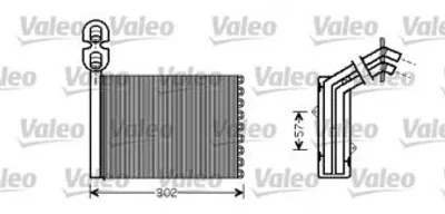 Produktbild von Valeo Wärmetauscher, Innenraumheizung  812324
