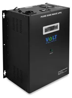 Productafbeelding van Reservevoeding VOLT POLSKA SINUS UPS 500 + accu 40Ah / 500VA / 300W, zuivere sinus