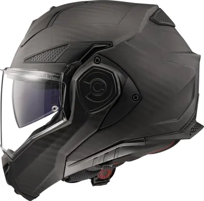 Productafbeelding van LS2 FF901 ADVANT X SOLID CARBON, vouwhelm, maat XL, grijs/zwart