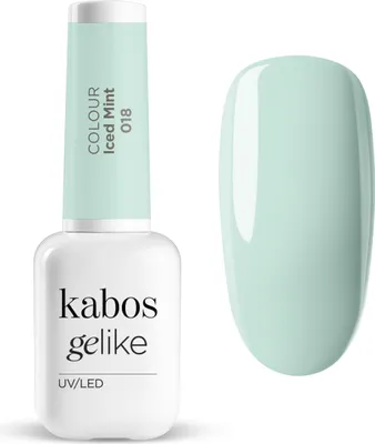 Produktbild von Kabos UV Nagellack Hybrid Gelike 018 Iced Mint 8ml