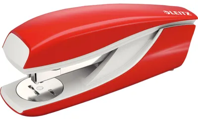 Zdjęcie produktu dla Leitz 55220025, 40 ark., Czerwony, P4, Metal, Plastik, 80 g/m², 140 zszywek