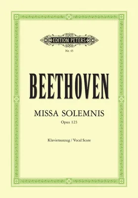 Produktbild von Missa solemnis D-Dur op. 123