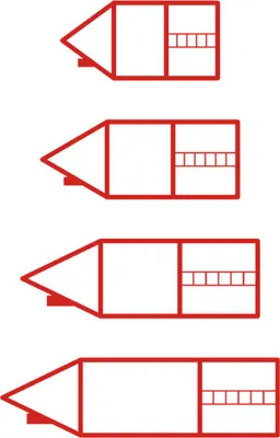 Produktbild von TimeTEX Siebdruck-Stempel "Perpetuum", 4 in 1, "Schreiblern-Haus"