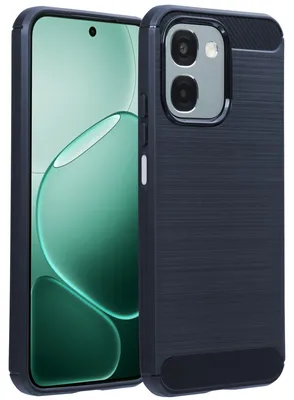 Produktbild von imoshion Brushed Backcover für das Oppo A6 (5G) – Dunkelblau