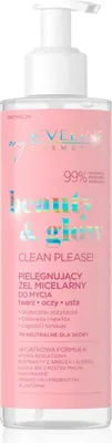 Image de Eveline Cosmetics Beauty&Glow – eau micellaire, nettoyant, hydratant