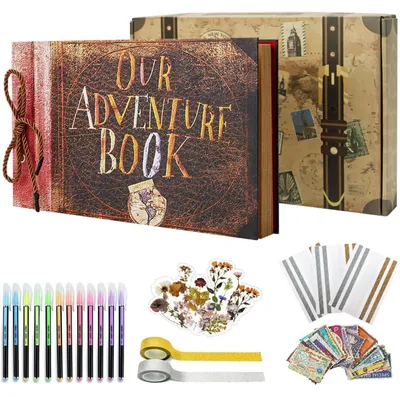Immagine prodotto di Album fotografico personalizzabile con accessori, 40 pagine, 29,5 x 19 cm