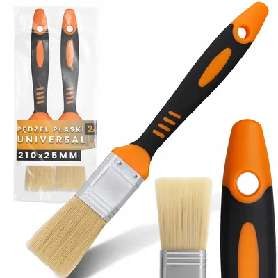 Produktbild von TRCR Flachpinsel 25 mm Universal 2 Stück