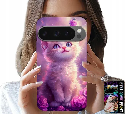 Zdjęcie produktu dla Etui Do Google Pixel 9 / 9 Pro - Słodki Kotek, Kot, Wzory Ze Zwierzętami