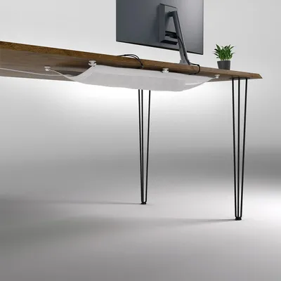 Produktbild von Kabelkanal für optimales Kabelmanagement – Flexibler Kabelorganisator für den Schreibtisch