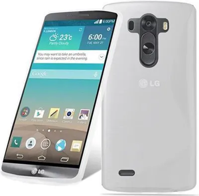 Immagine prodotto di Cadorabo cover protettiva per LG G3 STYLUS in custodia trasparente per telefono cellulare Custodia in silicone TPU