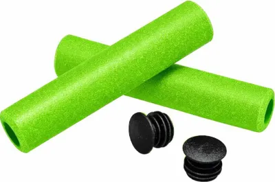 Produktbild von Merida Lenkergriff TEAM CC Silikon 130 mm Grün - leichter Komfortgriff fürs B...