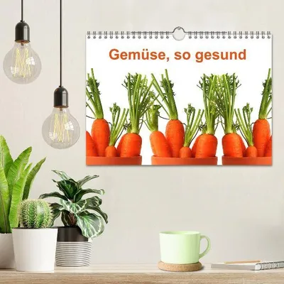 Produktbild von Gemüse, so gesund (Wandkalender 2026 DIN A4 quer), CALVENDO Monatskalender