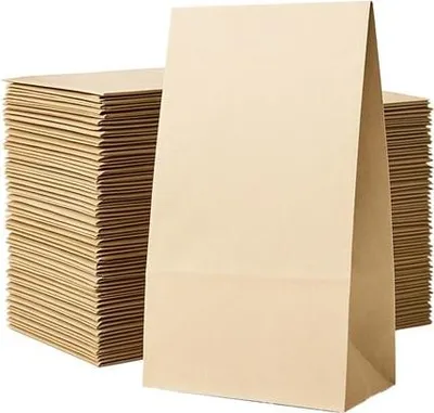 Zdjęcie produktu dla Pakiet Torba Papierowa Ekologiczna 100x70x260 Biała 100 szt