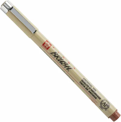 Obrázek produktu pro Sakura Pigma Brush Technické pero Brown 1 ks