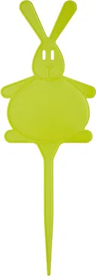 Produktbild von Set 5-tlg. Stecketikett Hase, Farbe:Grün