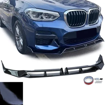 Produktbild von Spoiler Frontspoiler Schwarz Glanz für BMW X3 G01 ab 2021- mit M-Paket