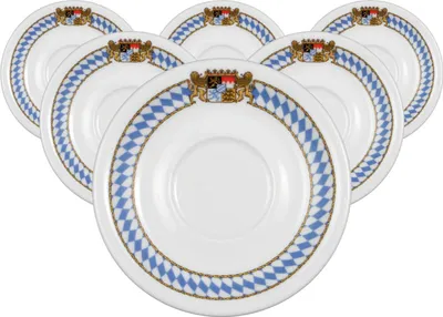 Produktbild von Seltmann Weiden Compact Bayern Kaffeeuntertasse ø 14,7 cm 6er Set