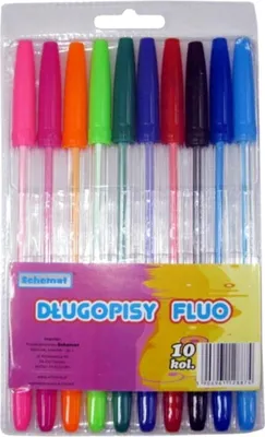 Immagine prodotto di Penna Gel Fluorescente Mix 10 Colori Luminoso Durevole