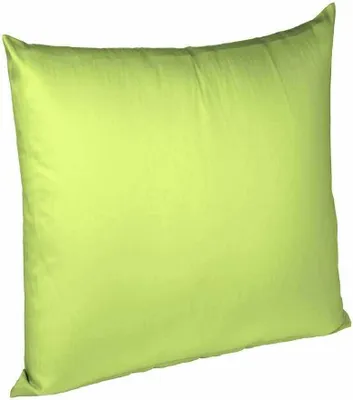 Produktbild von Fleuresse Mako-Satin-Kissenbezug uni colours apfelgrün 7041