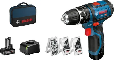 Produktbild von Akku-Schlagbohrschrauber GSB 12V-15, 1 x Akku GBA 12V 4.0Ah