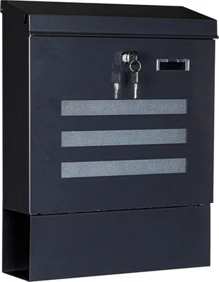 Zdjęcie produktu dla STILISTA Skrzynka na listy ścienna 35 x 44 x 11 cm, stal