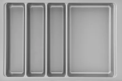 Produktbild von Agoform Besteckeinsatz Scoop II Set 474x316x59mm, mit Trenner Kunststoff silber