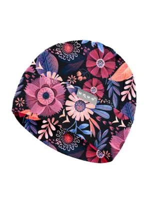 Obrázok produktu pre Unuo, Detská fleecová čiapka Sport, Magic flowers - L (53-56 cm)