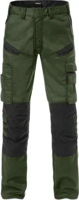 Produktbild von Fristads Hose 2555 STFP 129482, Farbe:army grün/schwarz, Größe:D100