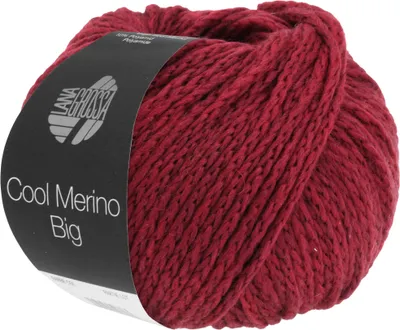 Produktbild von Lana Grossa - Cool Merino Big 0212 dunkelrot