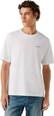 Produktbild von Pepe Jeans Contrast Connor Kurzarm-t-shirt Weiß 2XL Herren Weiß 2XL