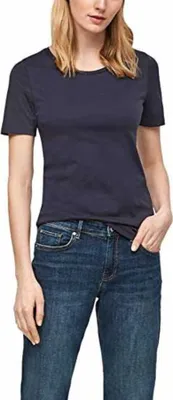 Produktbild von S. Oliver T-Shirt kurzarm navy 48