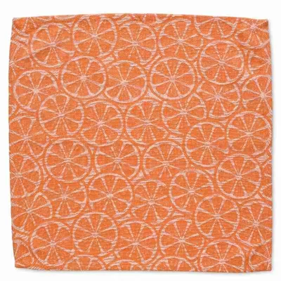 Produktbild von Tischset Citrus 40x40 cm Baumwolle orange