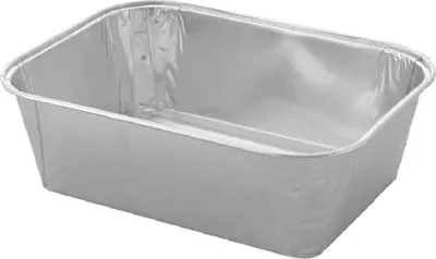 Produktbild von 50x Aluschale eckig  550 ml 149 x 109 x 45 mm
