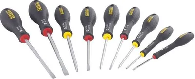 Zdjęcie produktu dla Zestaw 10 wkrętaków STANLEY FATMAX, elektryczny, mechaniczny, Phillips, tester, FMHT65439-0