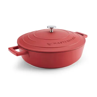 Zdjęcie produktu dla Garnek MasterClass 28 cm 4 l indukcja czerwony