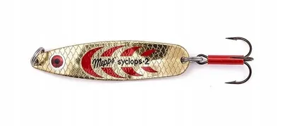 Zdjęcie produktu dla Mepps SYCLOPS złota/czerwona 0/8g 30917008