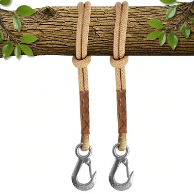 Productafbeelding van Swingbevestiging voor Hangmat en Schommel - 60 cm Met Karabijnhaak