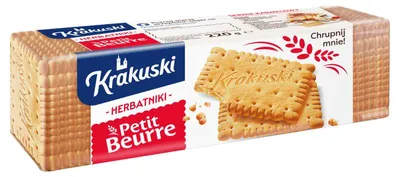 Productafbeelding van Krakuski Petit Beurre koekjes, 220 gram