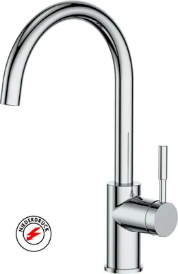 Productafbeelding van Beitz & Walz Aqvadesign Spoelbak, model ND, rond, nieuw, chroom