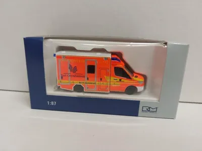 Produktbild von Rietze MB Sprinter GSF RTW ´18 Feuerwehr Bad Oeynhausen 76137