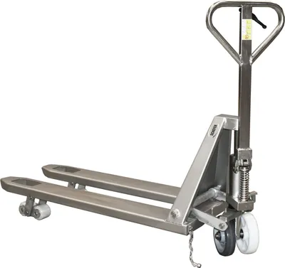 Produktbild von Schefer Gabelhubwagen Premium Edelstahl EX Tragkraft 2000kg