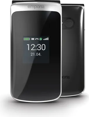 Produktbild von Emporia TOUCHsmart.2 - Klappgehäuse - Single SIM - 8,25 cm (3.25 Zoll) - 8 MP - 1400 mAh - Schwarz