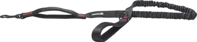 Produktbild von Beeztees Hundeleine Parinca Premium elastisch schwarz, Maße: 120 cm / 25 mm