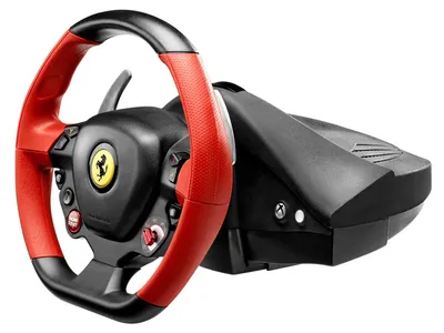 Produktbild von Thrustmaster Ferrari 458 Spider Racing Wheel und Pedale fÃ1/4r Xbox One